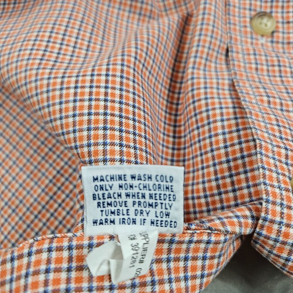 Ralph Lauren Shirt Mens L Multicolor Plaid Vintage 90's Button Up Lot Of 2 - Picture 11 of 12